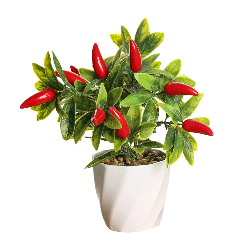 Hot Sale Wholesale Low MOQ Simulation Fruit Artificial Fruit Simulation Bonsai For Home Decoration