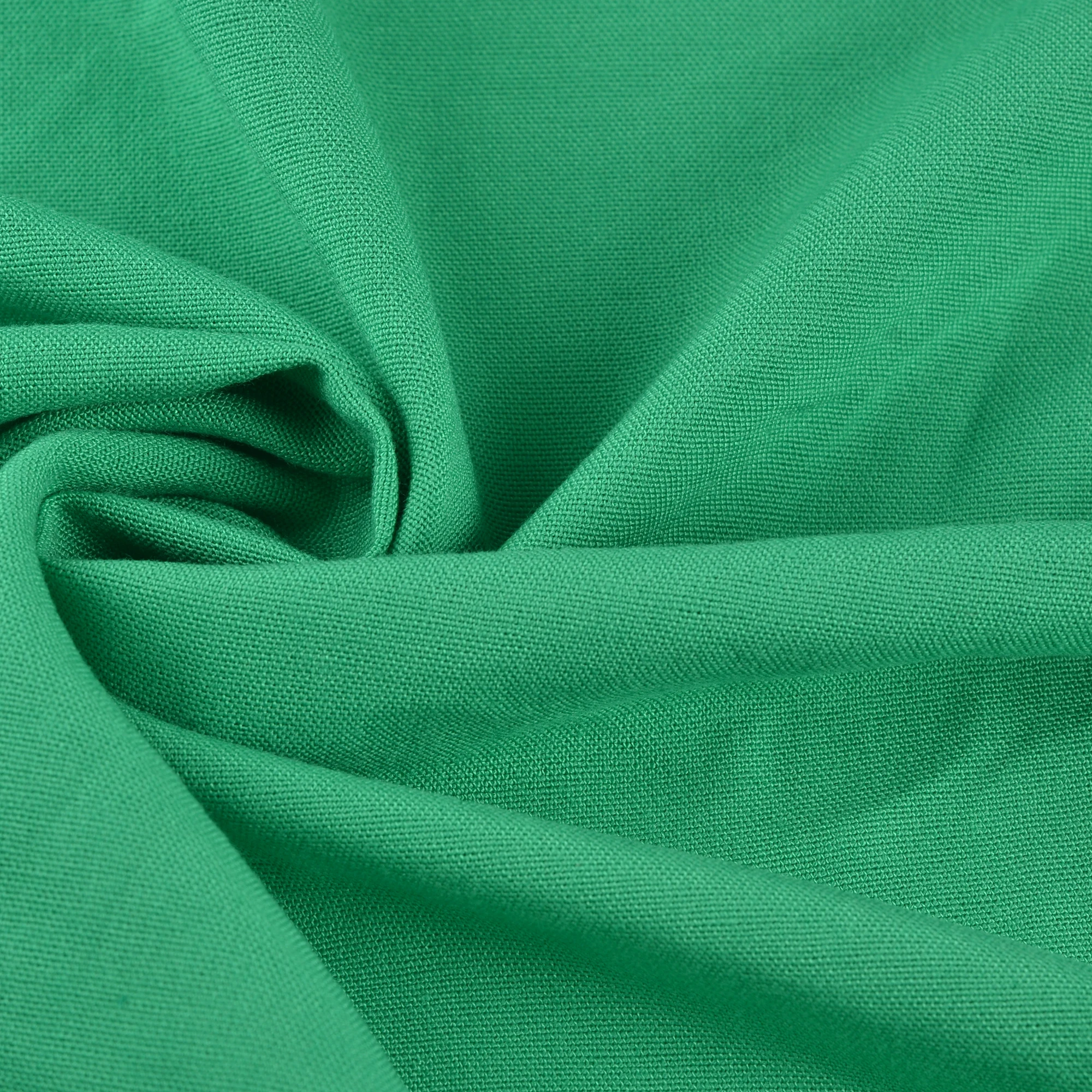 In-stock 170GSM woven plain 100% Viscose rayon fabric textiles for breathable clothing shirt Hanfu fabric