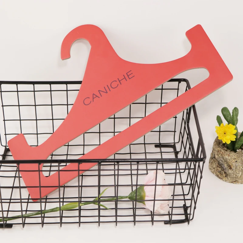 Recycled Paper Clothes Hanger Custom Print Cardboard Paper Hanger