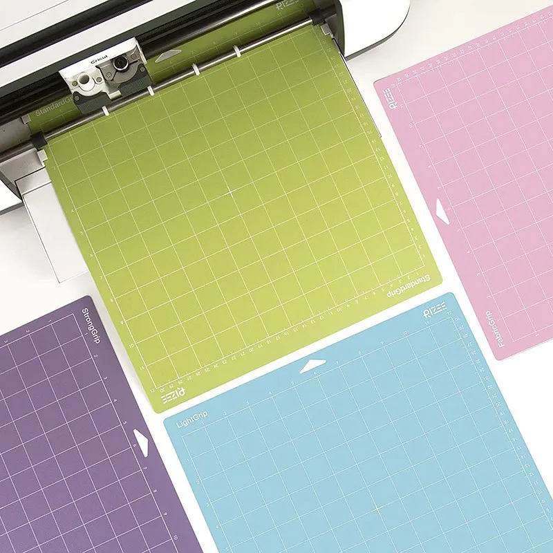 XinyiArt 12x12 inch Standard Grip Standard Adhesive Sticky Quilting Replacement Cut Mats Cutting Mat for Cricut