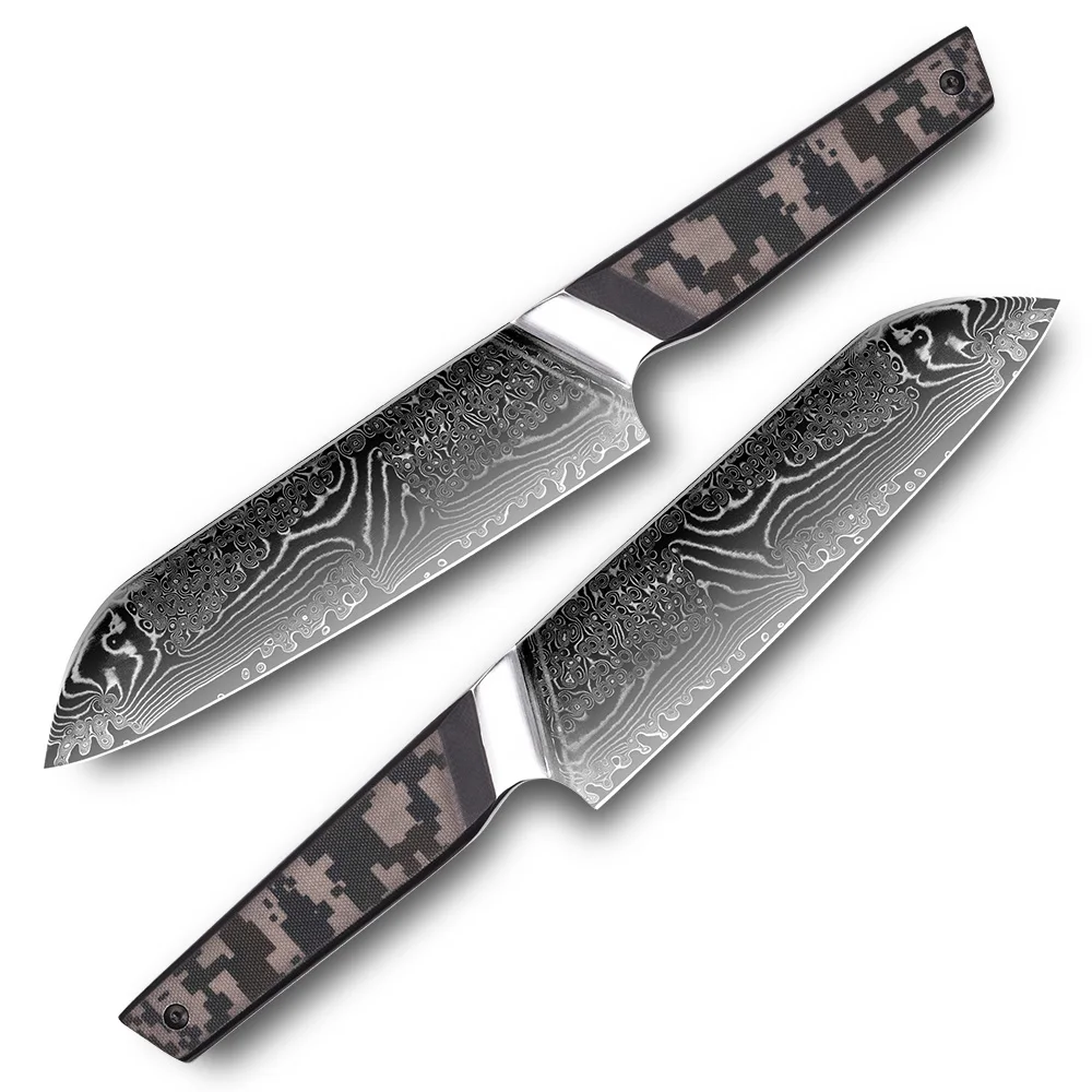 Kitchen knives Damascus Steel Japanese Knife with Camouflage G10 handle