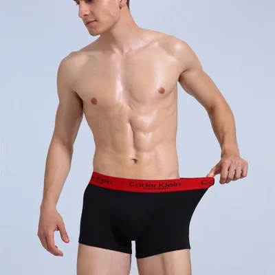 Top Quality Men Underwear Knitting Underwear Design Your Own Logo Boxer Shorts Cotton Boxers