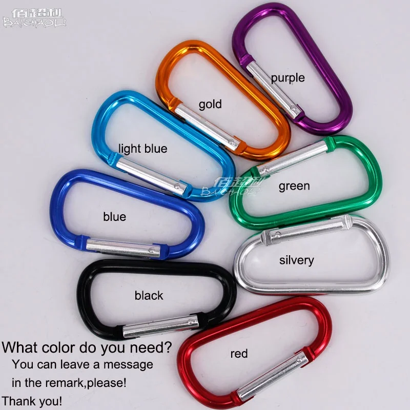 8 D Manufacturer supply   Aluminium alloy spring hooks