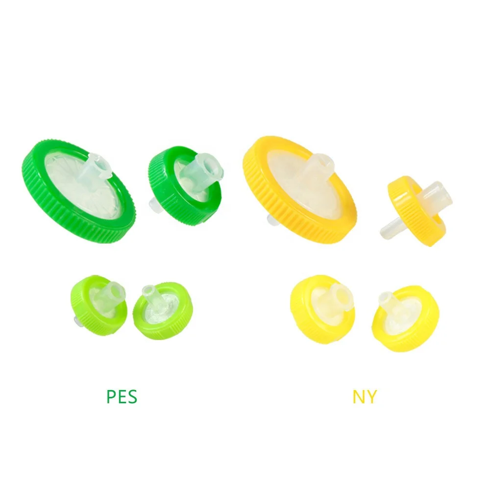 Lab Consumables 13mm 25mm PES Nylon NY Syringe Filter