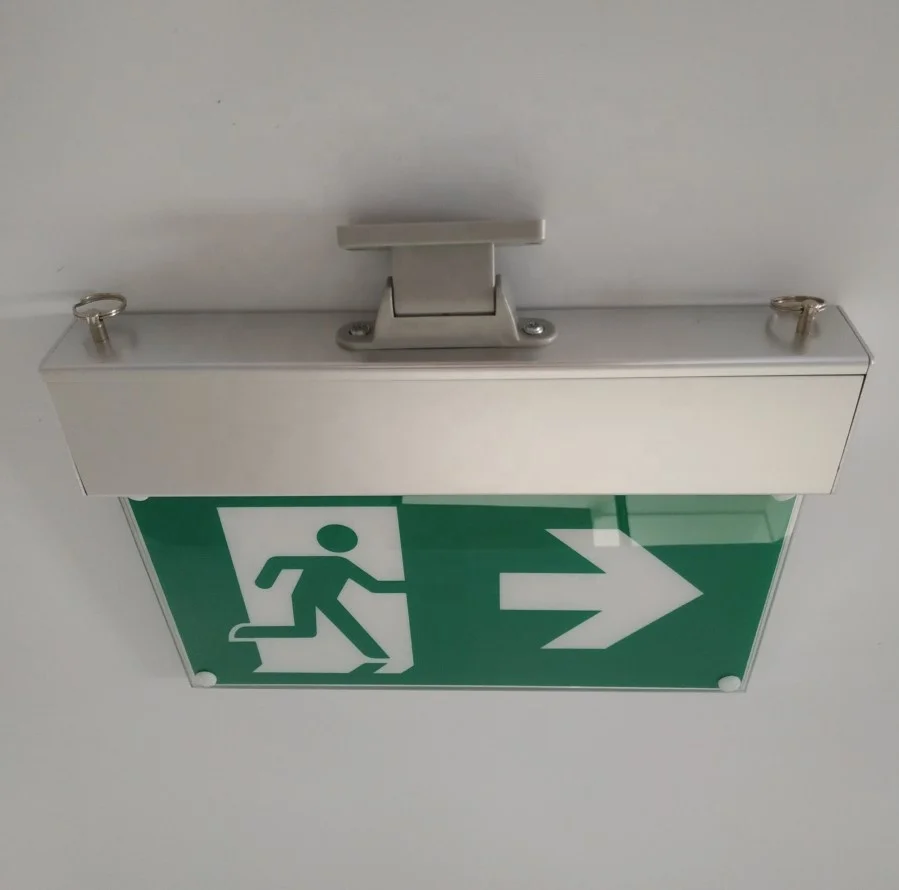 2024 Epistar 2835 SMD fire emergency led exit sign for door entrance lighting