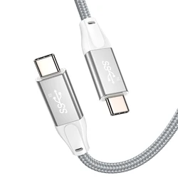 OME Fast Charging Cable Factory Wholesale 100W Type C To Type C Nylon Braided USB Cable