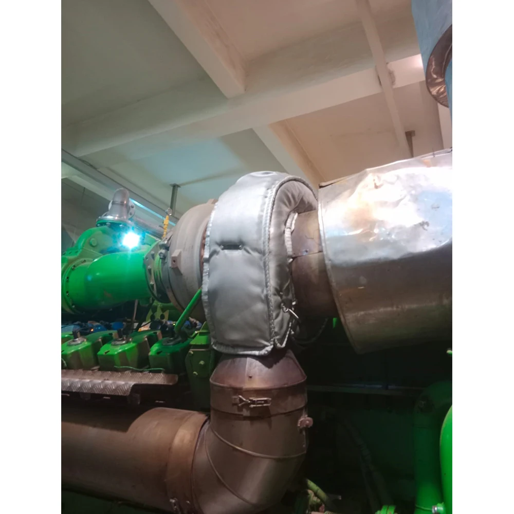 High Quality High Temp Insulation Removal Jacket For Jenbacher Engine JGS 620 Exhaust Jacket