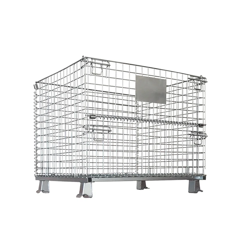 Cheap Stackable Wire Mesh Storage Cage Pallet Supplier