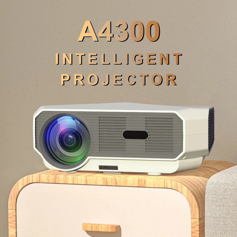 2023 New product projector android 9.0 smart projector mirror wireless Full HD 1080P Home Theater Cinema Projectors
