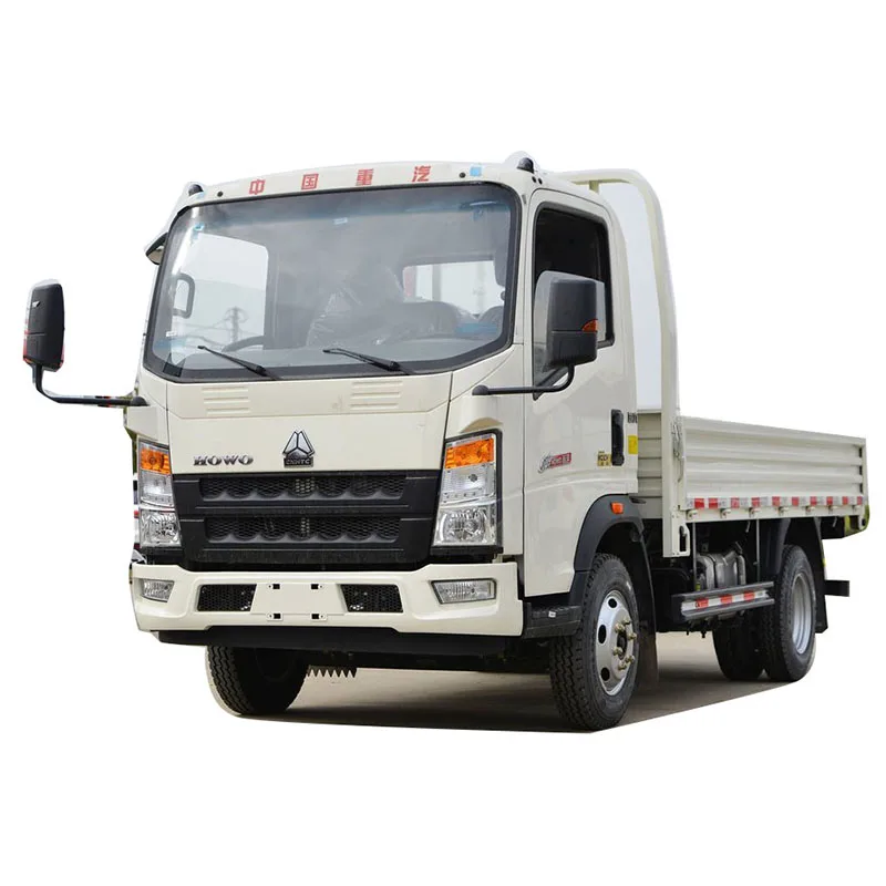 3Tons 5Tons 8Tons HOWO Cargo Truck Single Row Cabin Light Cargo Car With Best Price For Sales