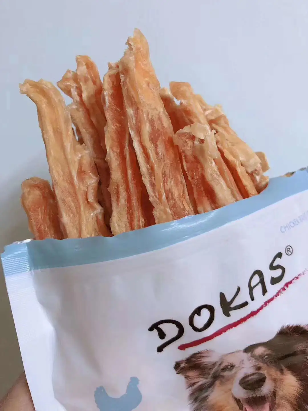 Factory Price High Quality Dry Chicken Jerky Strip Petshop Dog Treat Premium Pet Food