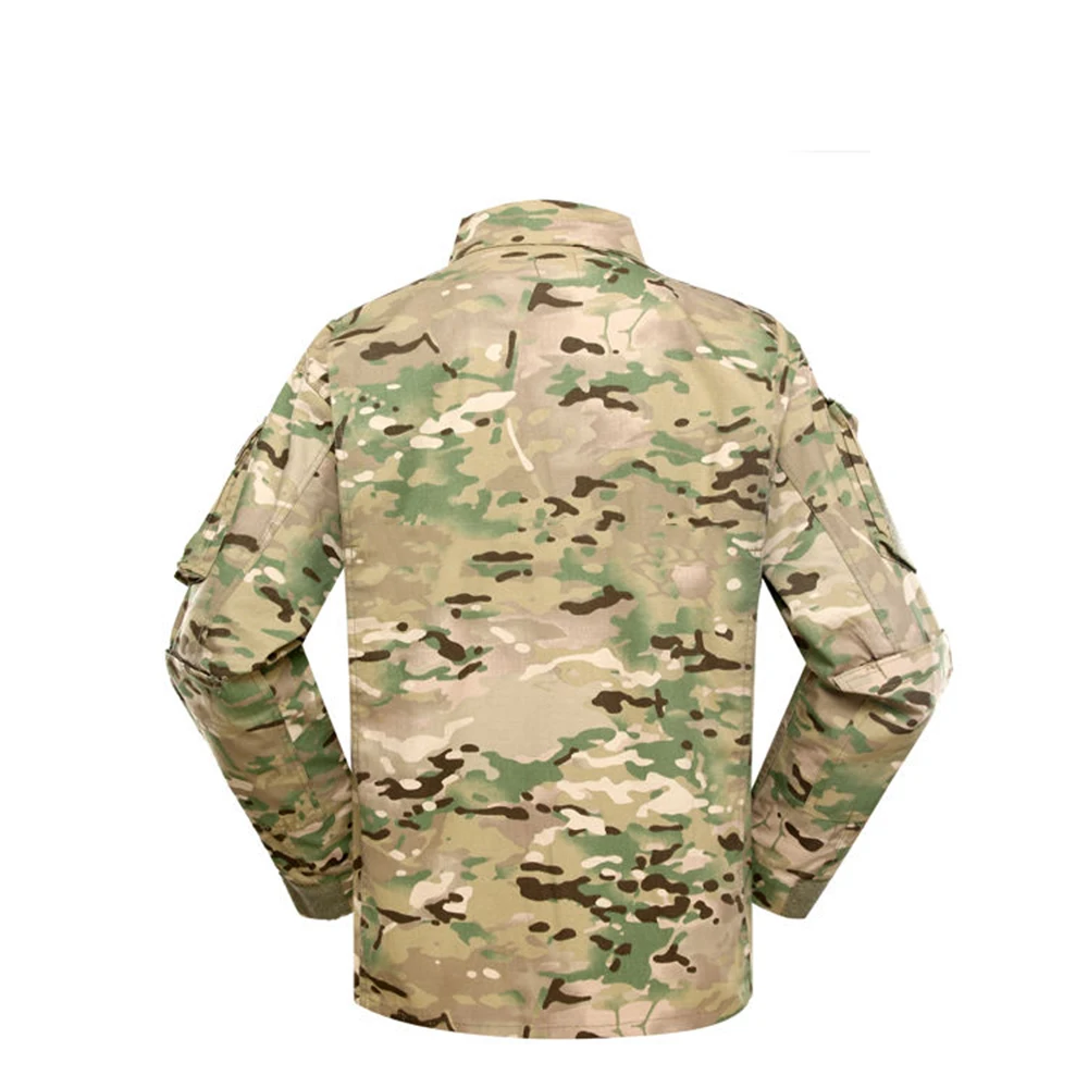 Shinesia Custom Camouflage Uniform Zipper Tactical Jacket Training Clothes