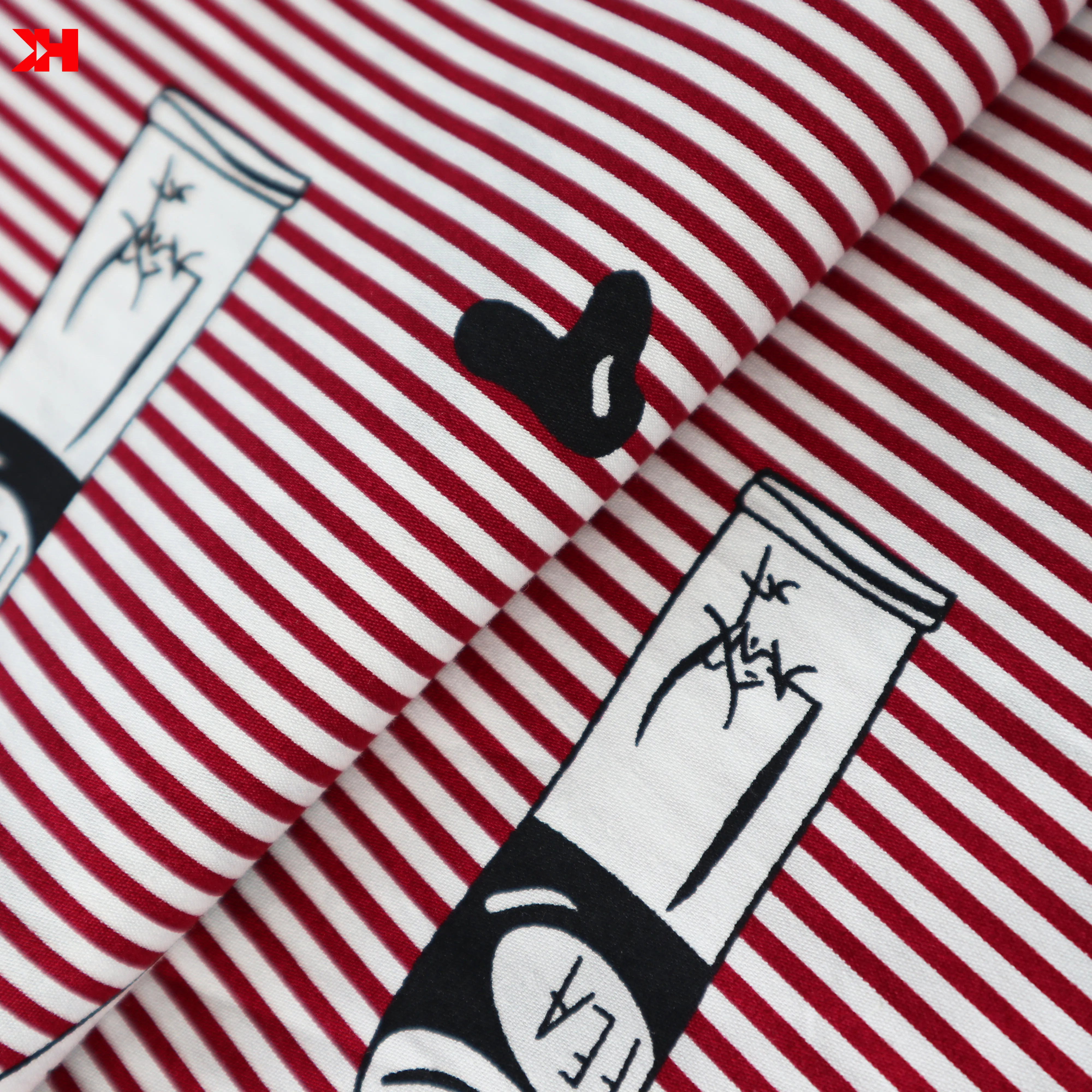 2020 chinese textile 100% organic cotton fabric stretch poplin printed fabric for kids clothes