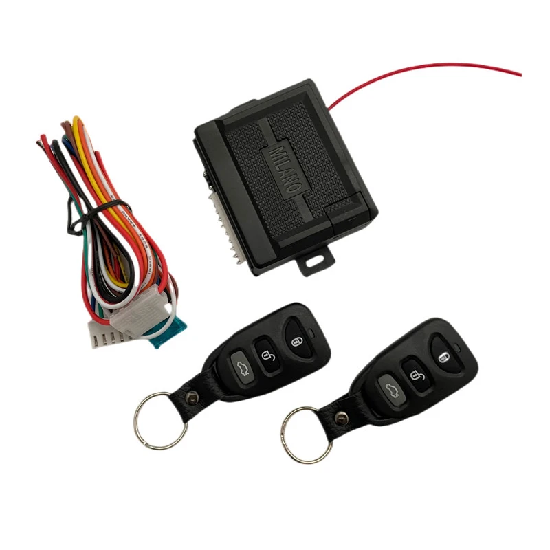 Milano Universal Car Remote Central Kit Door Lock Locking Vehicle Keyless Entry System