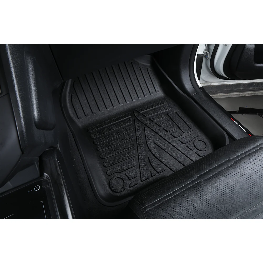 Factory directly Sales Hard Wearing All-Climate Rubber Floor Mats Tpe Rubber Car Floor Mats Carpet for CRV 2023