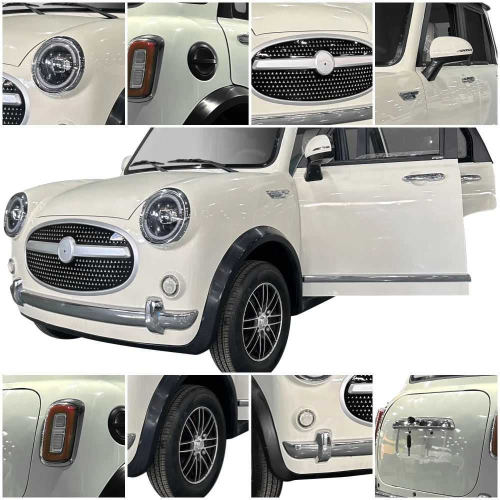 Cheap Auto EV Mini Mobility Enclosed Adult Electric Scooter 4 Wheel Electric Car  Mini Car Electric