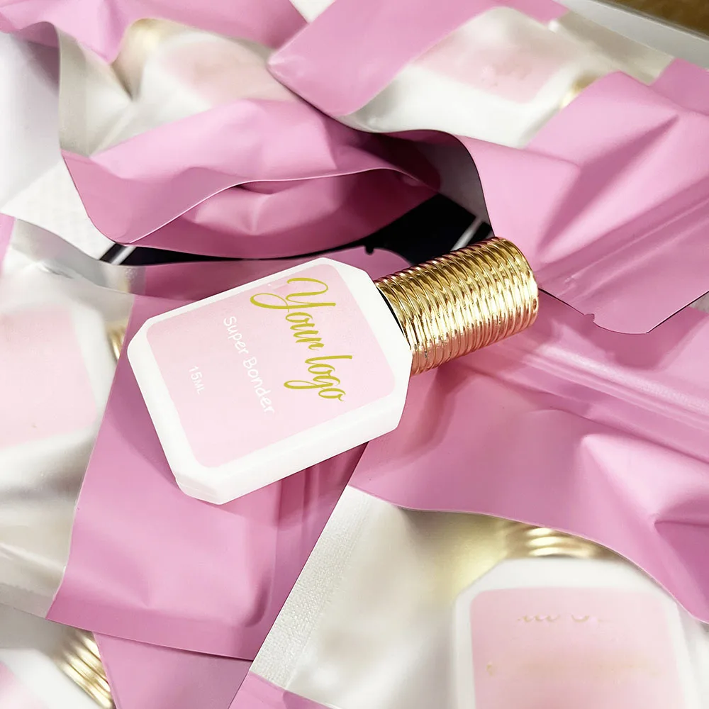 Wholesale Glue Super Bonder Lash Extensions Lash Primer Activator Private Label Eyelash Accelerator Fruit Flavor lash bonder