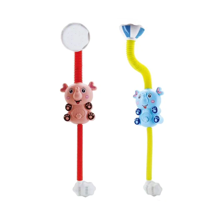 
Amazon Best Electric Cartoon Elephant Bath Shower Baby Play Water Toys 