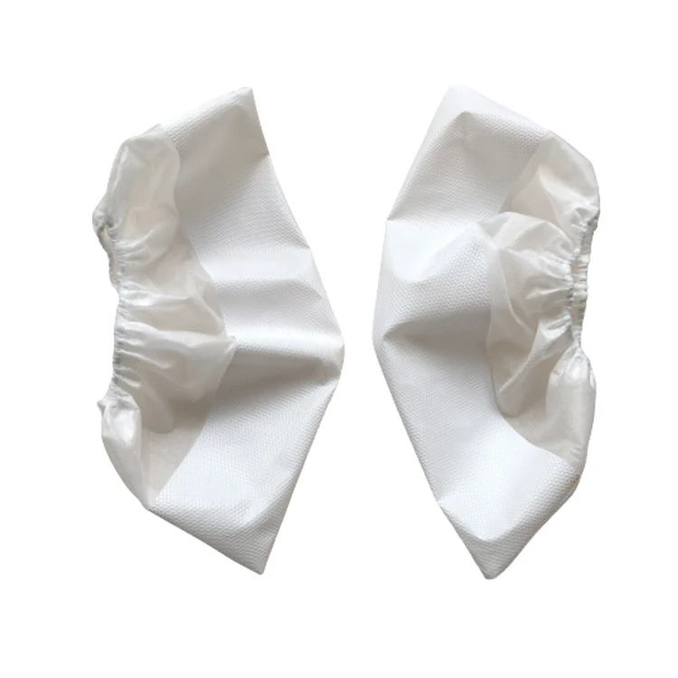 Disposable Overshoes Heavy Duty CPE Embossed Sole Anti Slip Shoe / Boot Cover