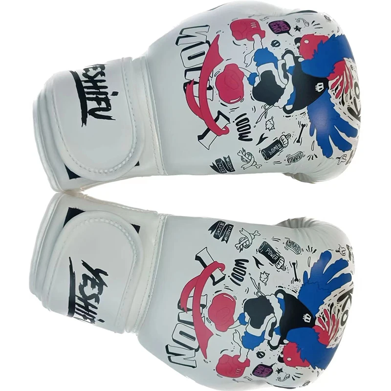 Hot sale logo kids 16oz professional leather winning boxing gloves
