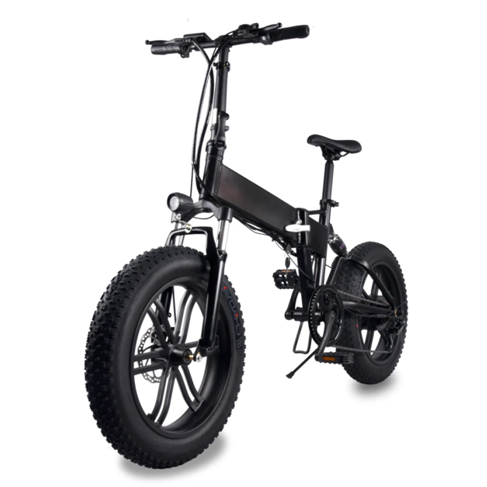 Quickwheel Zero One 500W Fat Tire E Bike 20 Inches Folding Ebike Electric Bicycle Dirt Bike For Sale