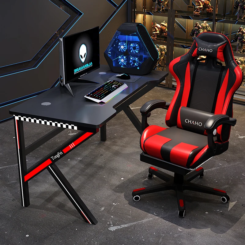
Sell high-quality home office computer desk K-type e-sports table game table 