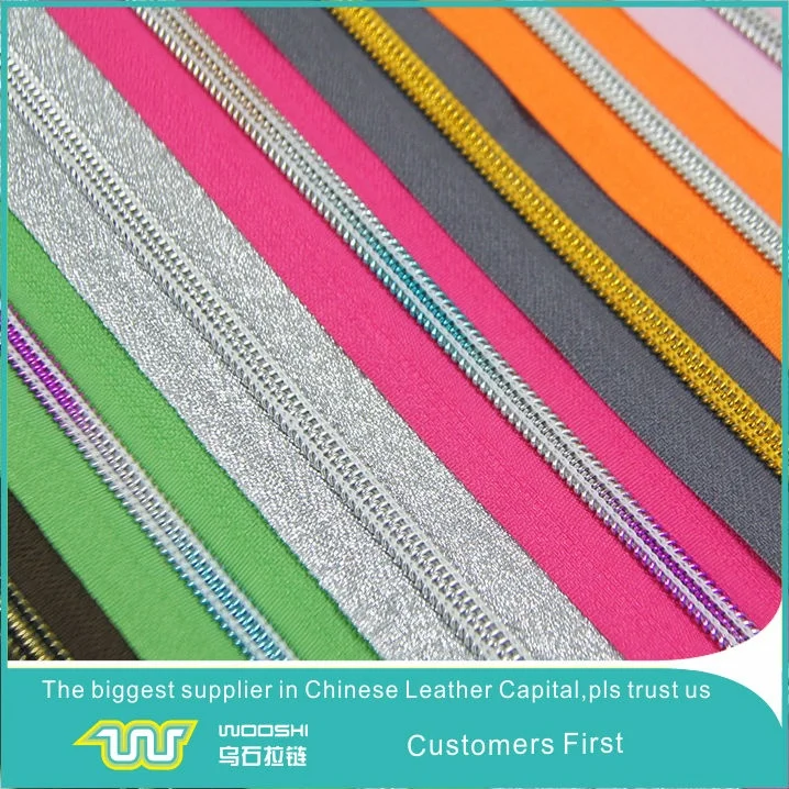 Invisible Zipper Roll for Garment&dress Close End 2 Way Quality Invisible Zipper 5 White Customized Zippers for Clothes Machine