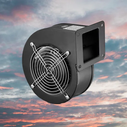 EC 092 motor 146 mm EC double inlet centrifugal fan blower  food machine oven dryer aluminum impellers