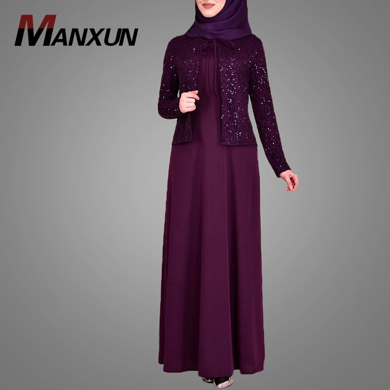 Womens Muslim Sleeve Long Maxi Dress Modest Dress Muslim Turkey Muslim Dress Abaya Dubai