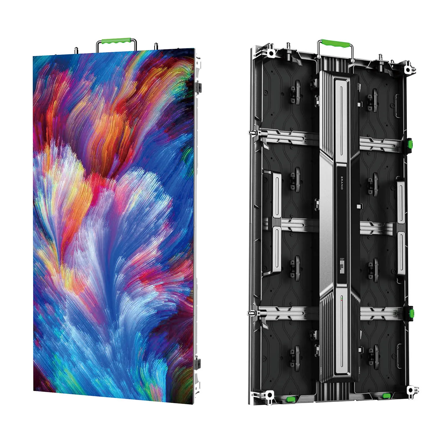 2024 Hot Product Indoor Outdoor Transparent PCB Board Flexible Soft Curved Curtain Transparent Led Screen