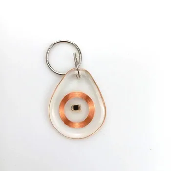 
Access Control Customized NFC Keychain Epoxy Keyfob 