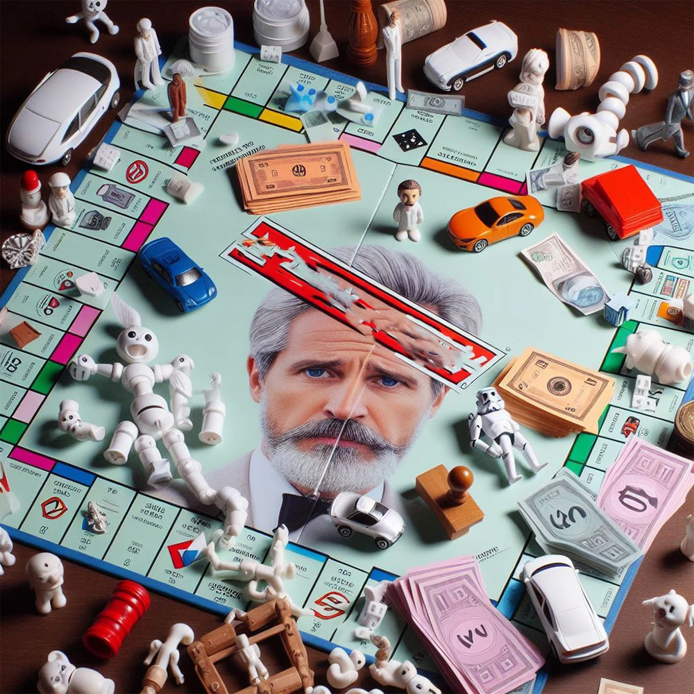 Game Board Manufacturer Custom Printing Foldable Fun Kids Family Board Game