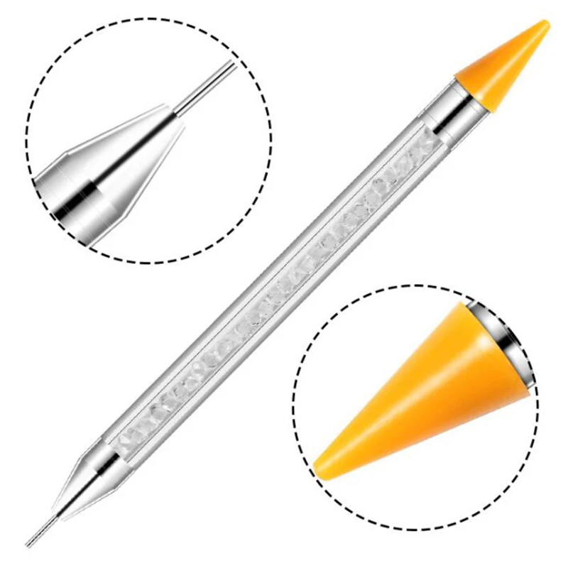 
DIY Diamond Painting Pen Tool Accessories Rhinestones Pictures Double Head Diamond Embroidery Point Drill Pen Gift 