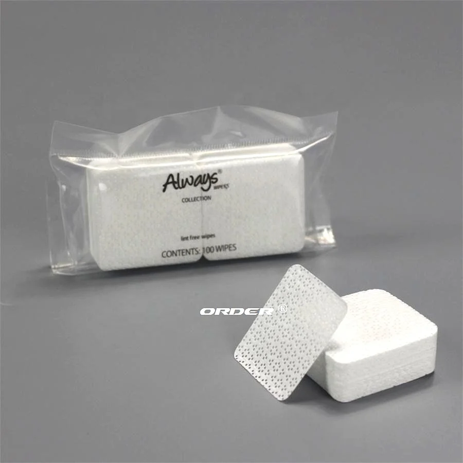 Round cosmetic cotton pads for nail oil removal disposable nonmove nail polish manicure design cleaning wipes