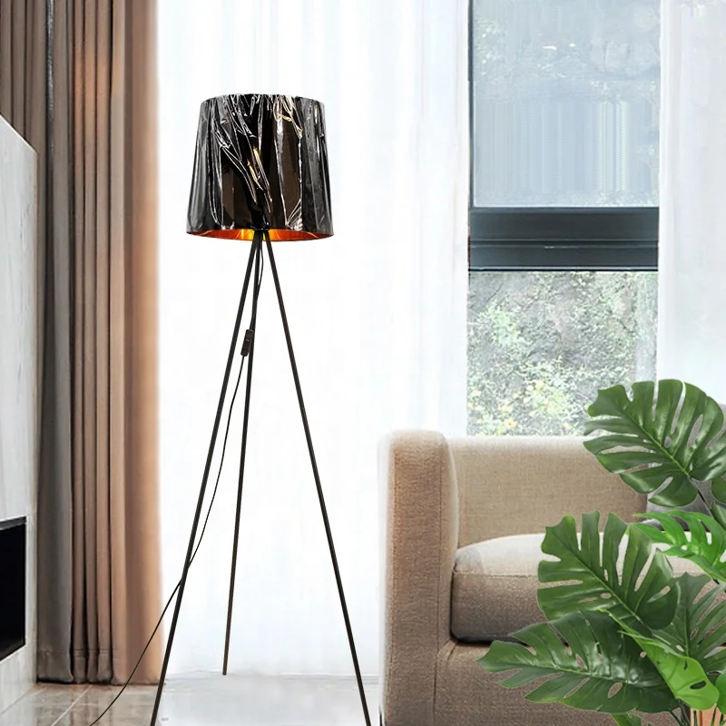 hotel bedroom bedside modern luxury light gold luxury hotel bedroom led  tripod stand floor lamps