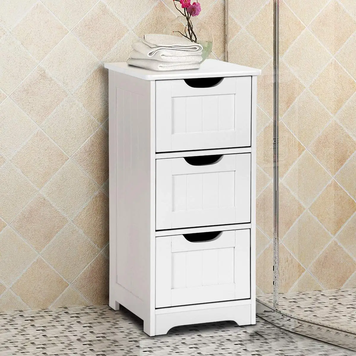 
modern wood storage 3 drawer cabinet,living room cabinets chests drawers 