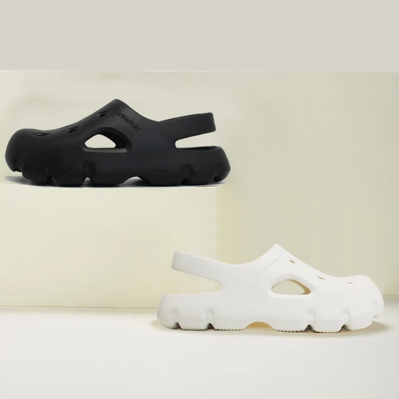 GRS EVA slide original clog outdoor beach slippers garden shoes Hollow and leaking sandals clog shoes