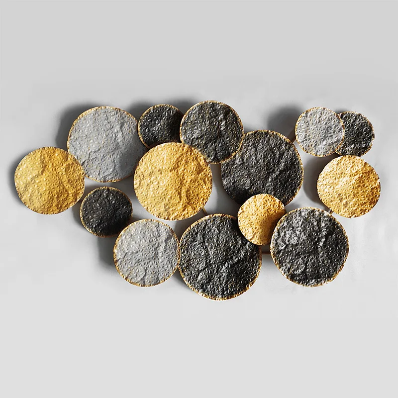 Light Luxury Modern Metal Handicraft 3D PC Abstract Wall Art Decor Hand-Held Wire Custom Garden Decoration Old Custom Hanging