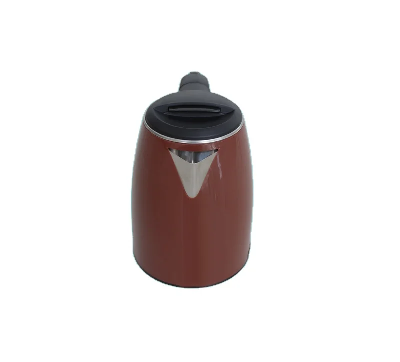 
Color changing printed stainless steel electric kettle with double controller 