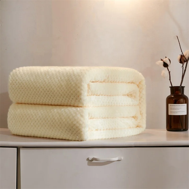  Многоцветная плотная клетчатая мягкая Полиэстеровая флисовая ткань для одеял 300 г/м2