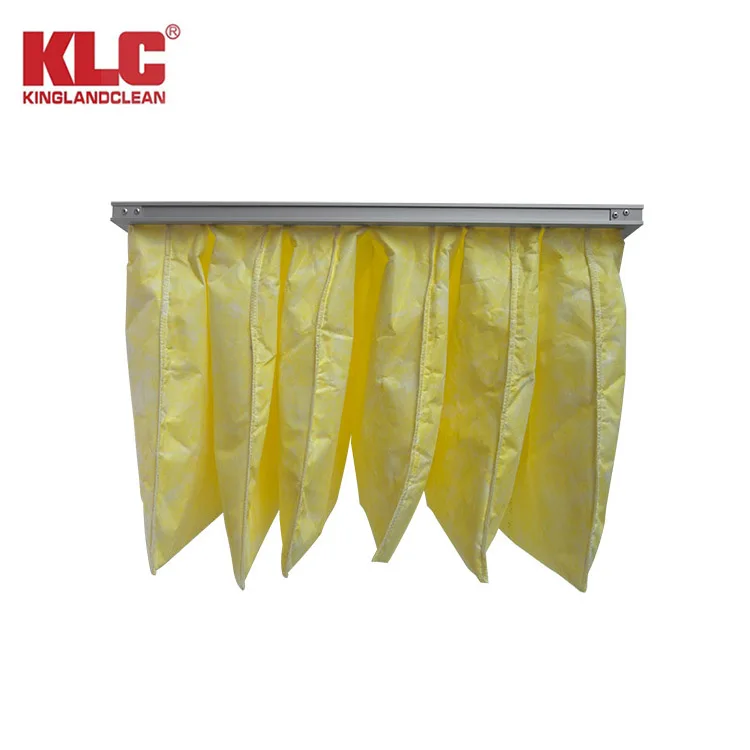 Hot Sale F9 Pocket Air Filter, Glass Fiber Medium Pocket Filter
