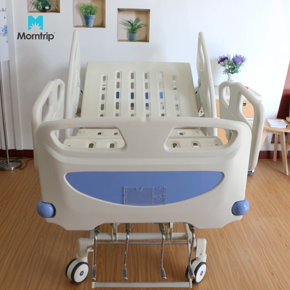 4 кривошипа для домашнего лечения медицинская кровать пациентов Bariatric Cama Clinica ICU Furniture ручная Больничная 5 функций