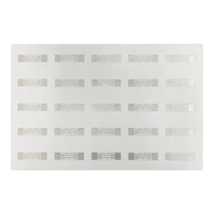 Инкрустация RFID MIFARE Сверхлегкая (R) C 296*480 мм или индивидуальный размер ПВХ инкрустационный лист