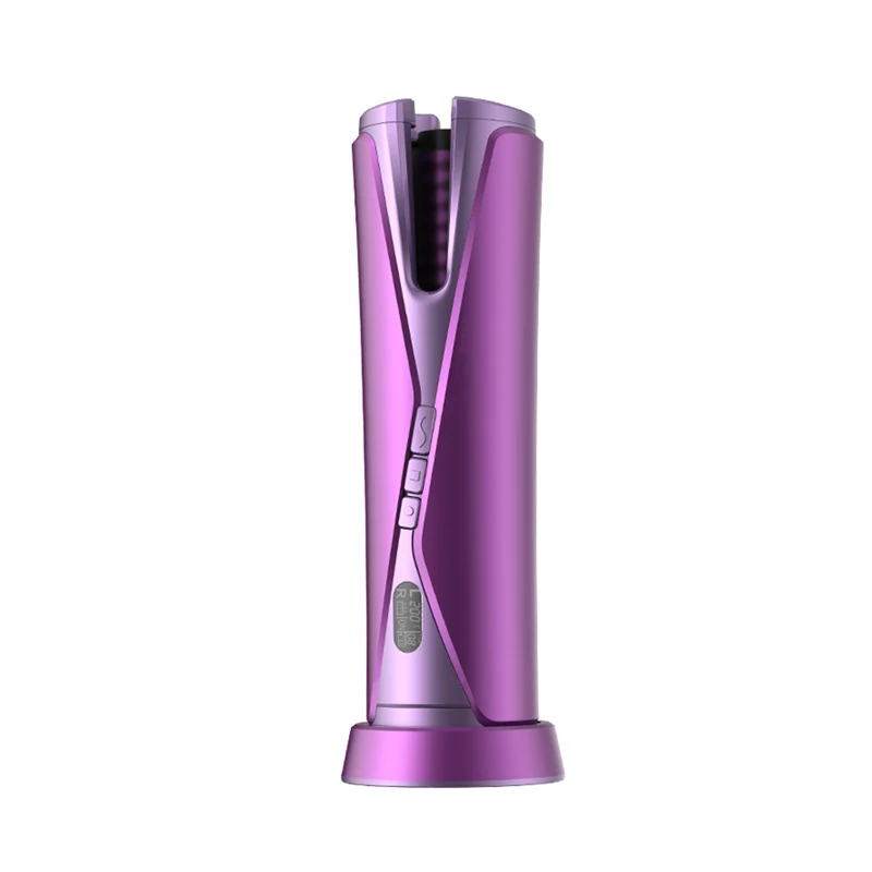Щипцы для завивки волос babyliss hydrofusion автоматическая беспроводная плойка с ЖК-дисплеем портативная зарядка через