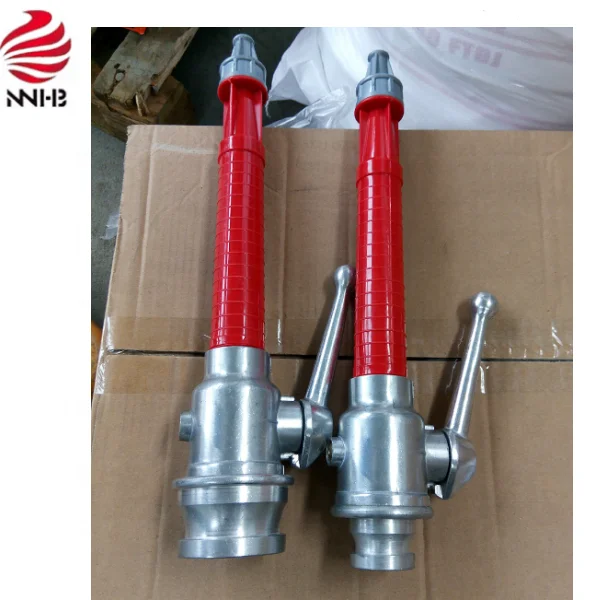 DN45/50/65 Quick Spray Storz Fire Nozzle Plastic Aluminum Fire Water Nozzle for Firefighting Equipment For Sale