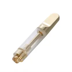 Оптовая продажа, 510 резьбовой масляный испаритель, пустой испаритель, картридж для вейпа, Золотой наконечник