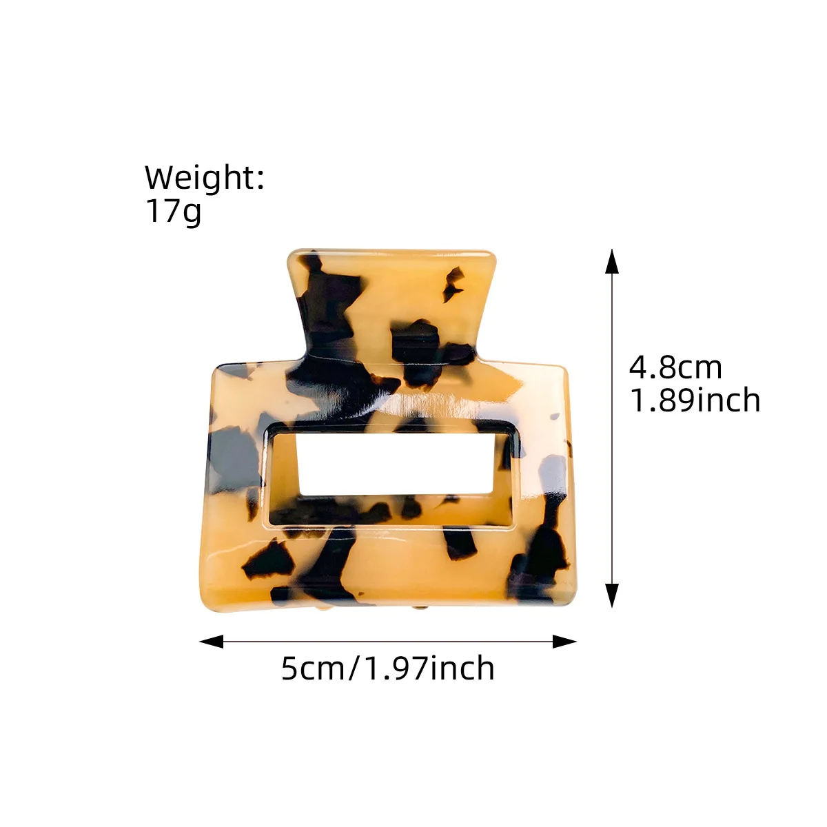 Wholesale Acetate Small Hair Claws Grabbing Clip Fashion Hairpin Hair Claw For Women Accessories Headdress