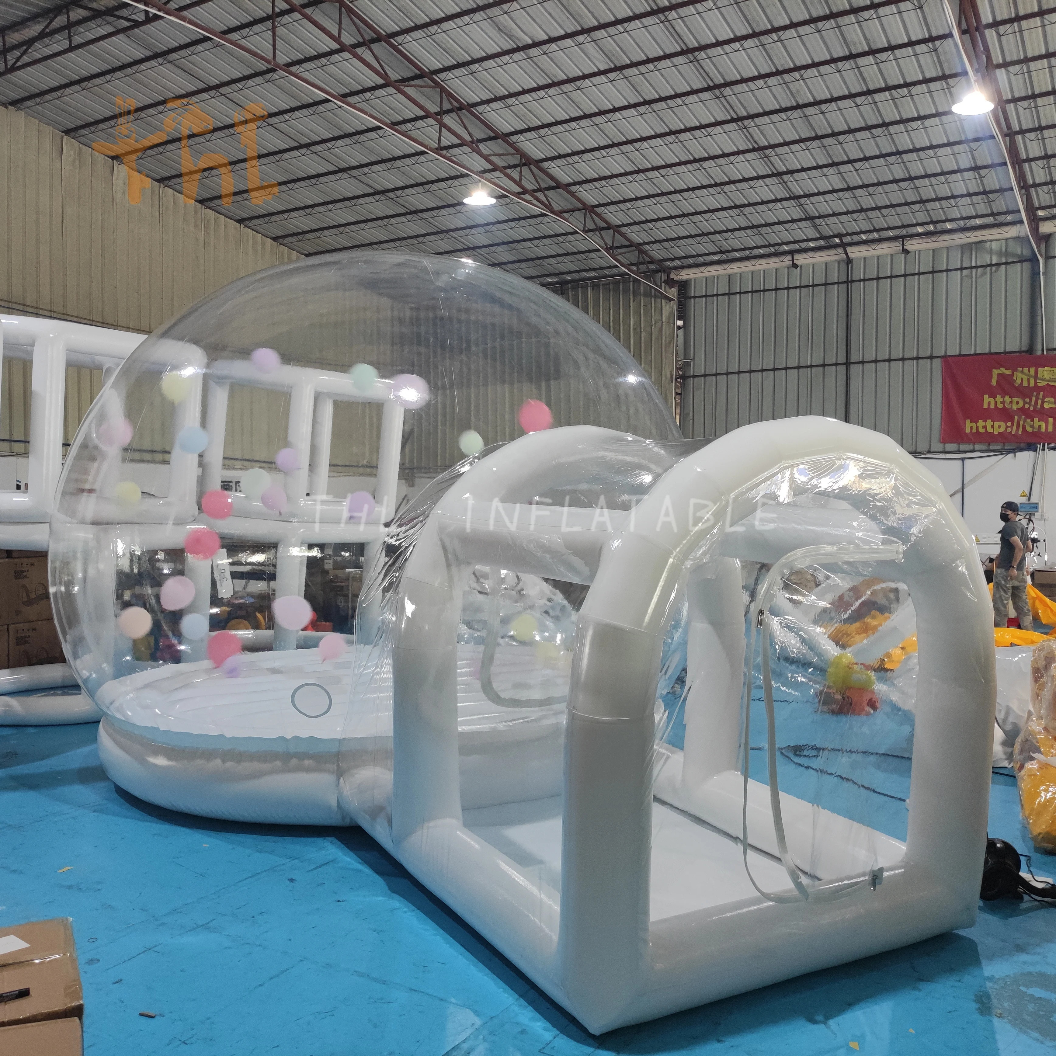 Clear bubble house inflatable bubble bounce house tent tent dome inflatable bubble balloon house for kids party