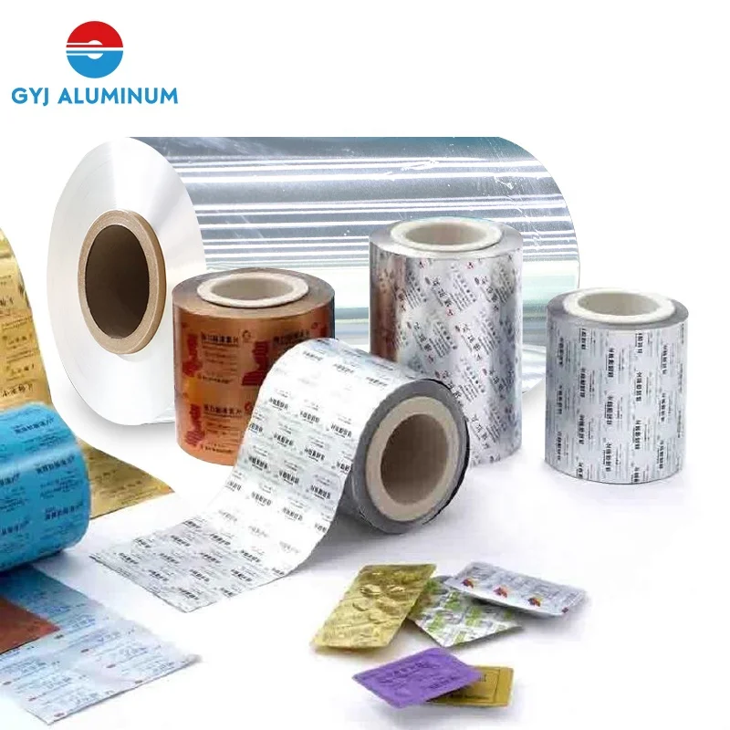 Алюминиевое сырье A8021 A8011 A8111 A8079, алюминиевая фольга в рулоне для фармацевтической упаковки