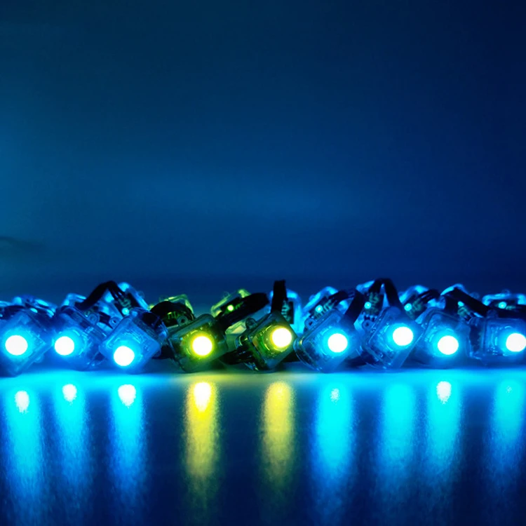 LED Modules Mesh Light Pixel Led DC5V 12V Waterproof Full Color WS2811 12mm IP68 Bullet LED PIXEL Light for Christmas Decoration